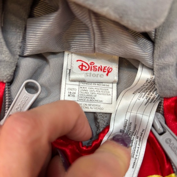 The Disney Store Plush Dumbo Costume Size 18-24 Months - Picture 9 of 10